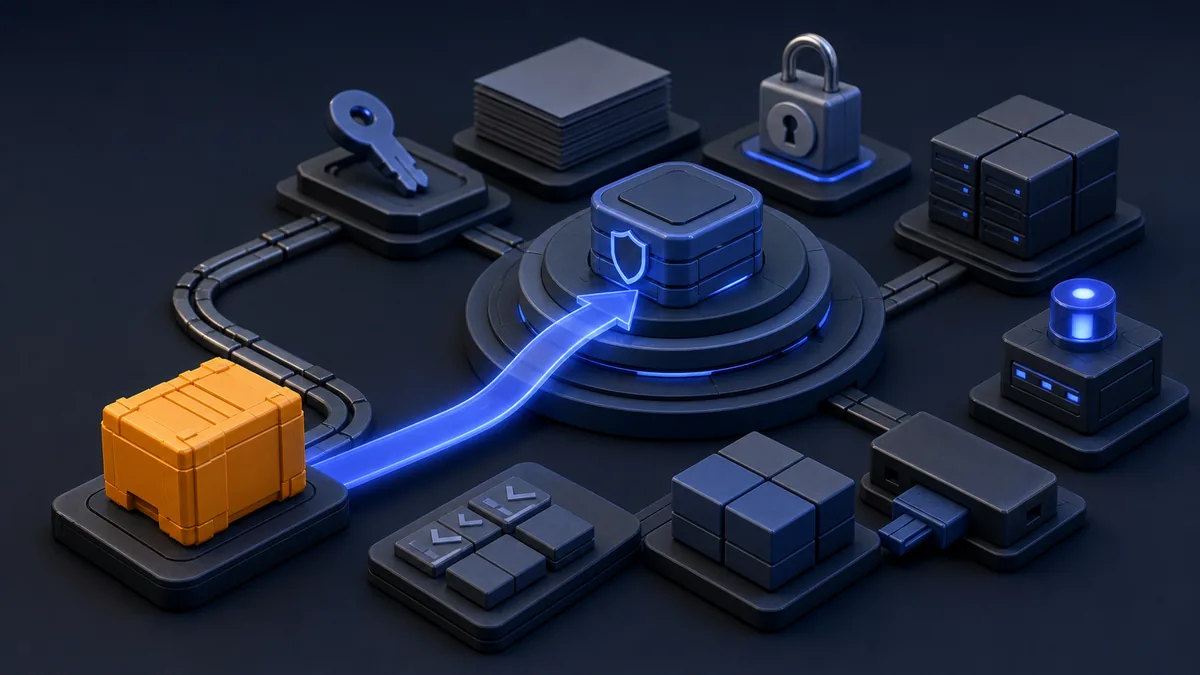 Hero image for Open Source Compliance Stack Guide: SSO, Audit Logs, Passwords, Backups, and Monitoring